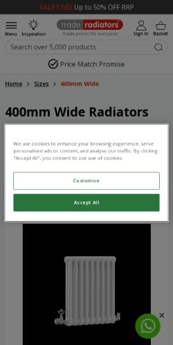 Mobile page screenshot