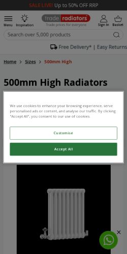 Mobile page screenshot