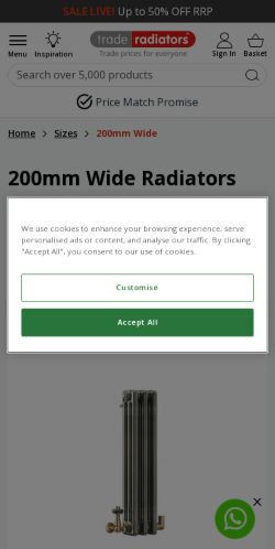 Mobile page screenshot