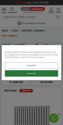 Mobile page screenshot