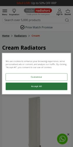 Mobile page screenshot