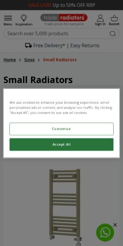 Mobile page screenshot