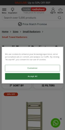 Mobile page screenshot