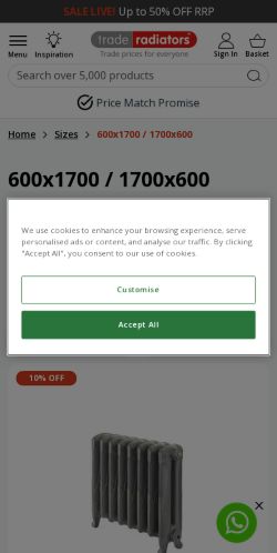 Mobile page screenshot