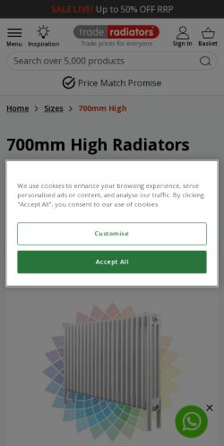 Mobile page screenshot