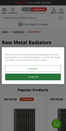 Mobile page screenshot