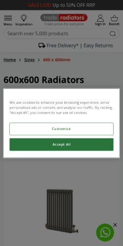 Mobile page screenshot