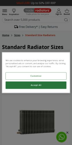 Mobile page screenshot