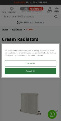 Mobile page screenshot