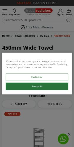 Mobile page screenshot