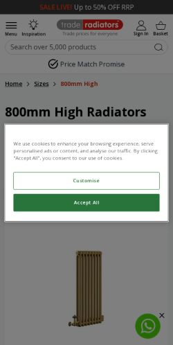 Mobile page screenshot