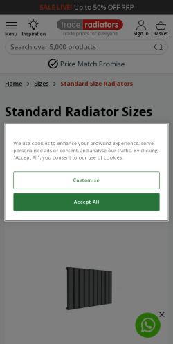 Mobile page screenshot