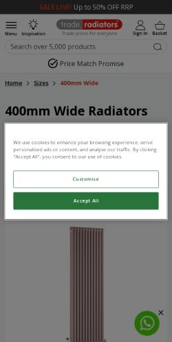 Mobile page screenshot