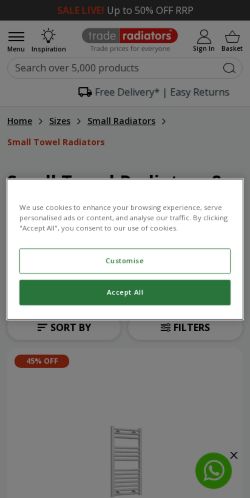 Mobile page screenshot