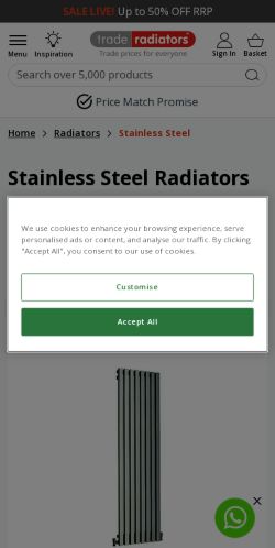 Mobile page screenshot