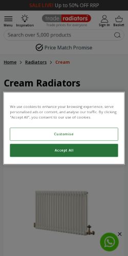 Mobile page screenshot