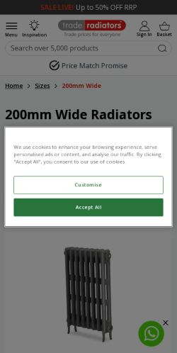 Mobile page screenshot