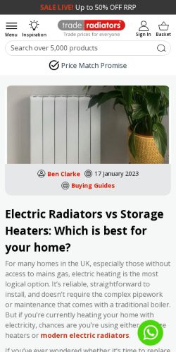 Mobile page screenshot