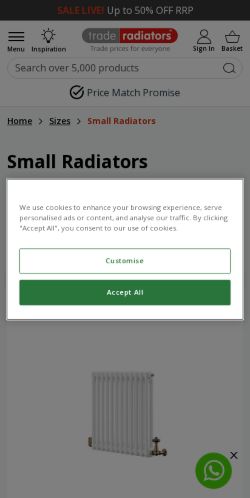 Mobile page screenshot