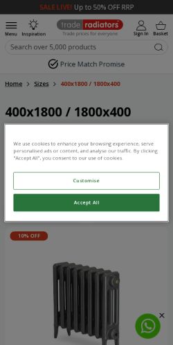 Mobile page screenshot