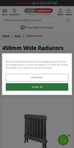 Mobile page screenshot