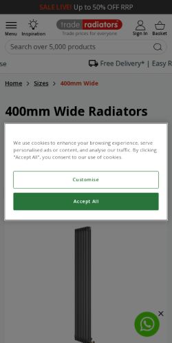 Mobile page screenshot