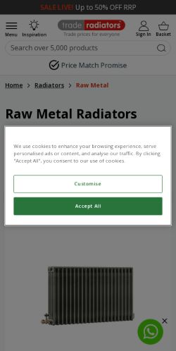 Mobile page screenshot