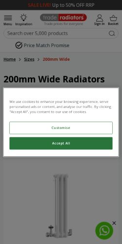 Mobile page screenshot