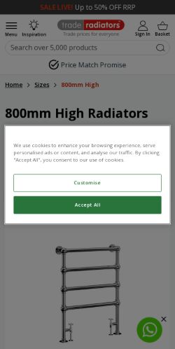 Mobile page screenshot