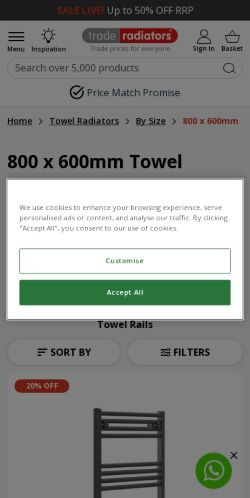 Mobile page screenshot