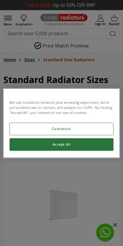 Mobile page screenshot