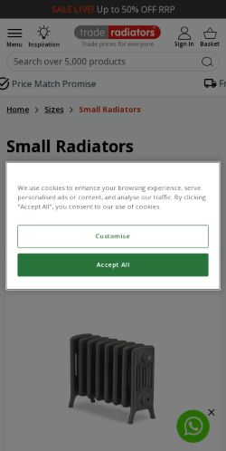 Mobile page screenshot