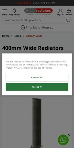 Mobile page screenshot