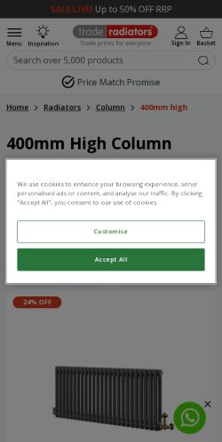 Mobile page screenshot