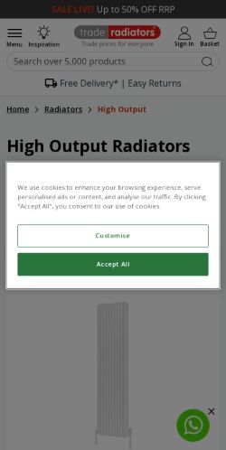 Mobile page screenshot