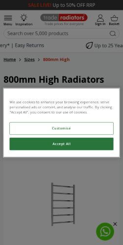 Mobile page screenshot