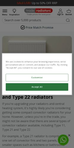 Mobile page screenshot