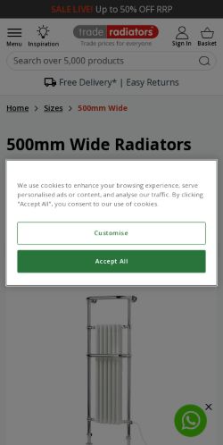 Mobile page screenshot