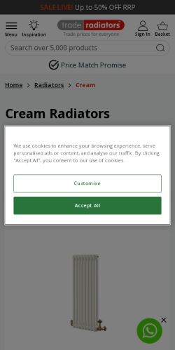 Mobile page screenshot