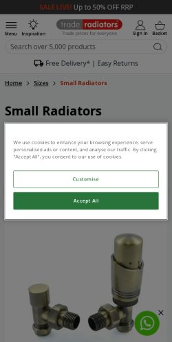 Mobile page screenshot