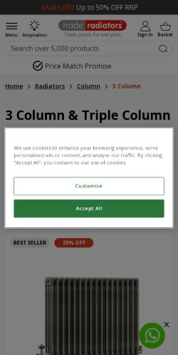 Mobile page screenshot