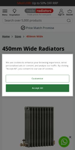 Mobile page screenshot