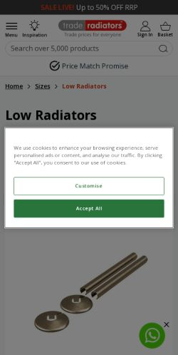 Mobile page screenshot