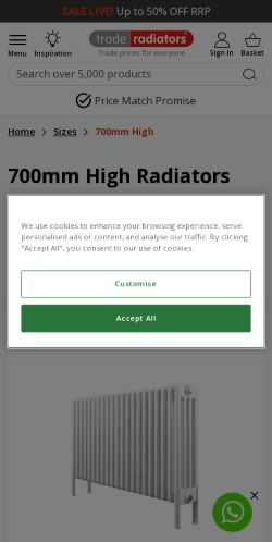 Mobile page screenshot