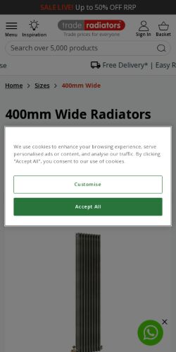 Mobile page screenshot