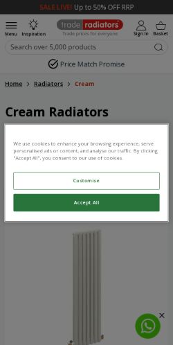 Mobile page screenshot
