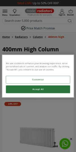 Mobile page screenshot