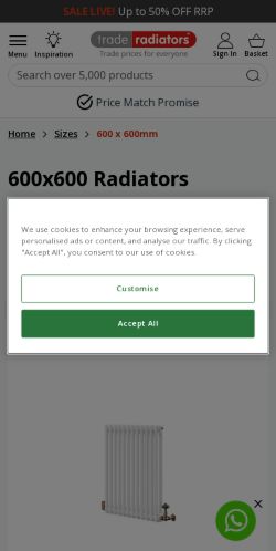 Mobile page screenshot