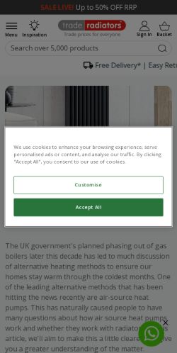 Mobile page screenshot