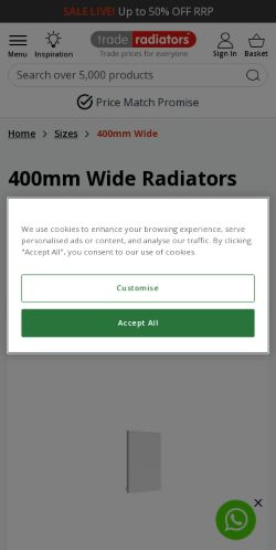 Mobile page screenshot